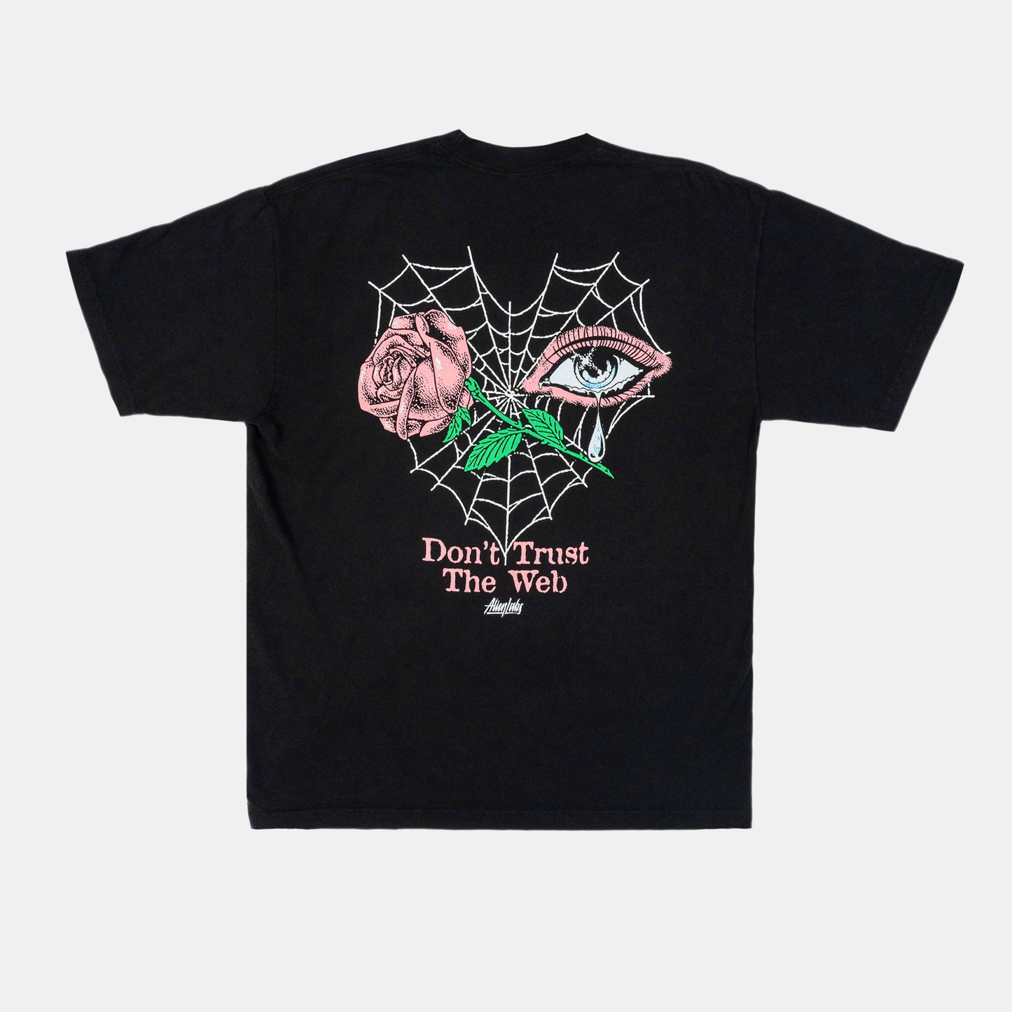 
                  
                    Don't Trust the Web T-Shirt (Black)
                  
                