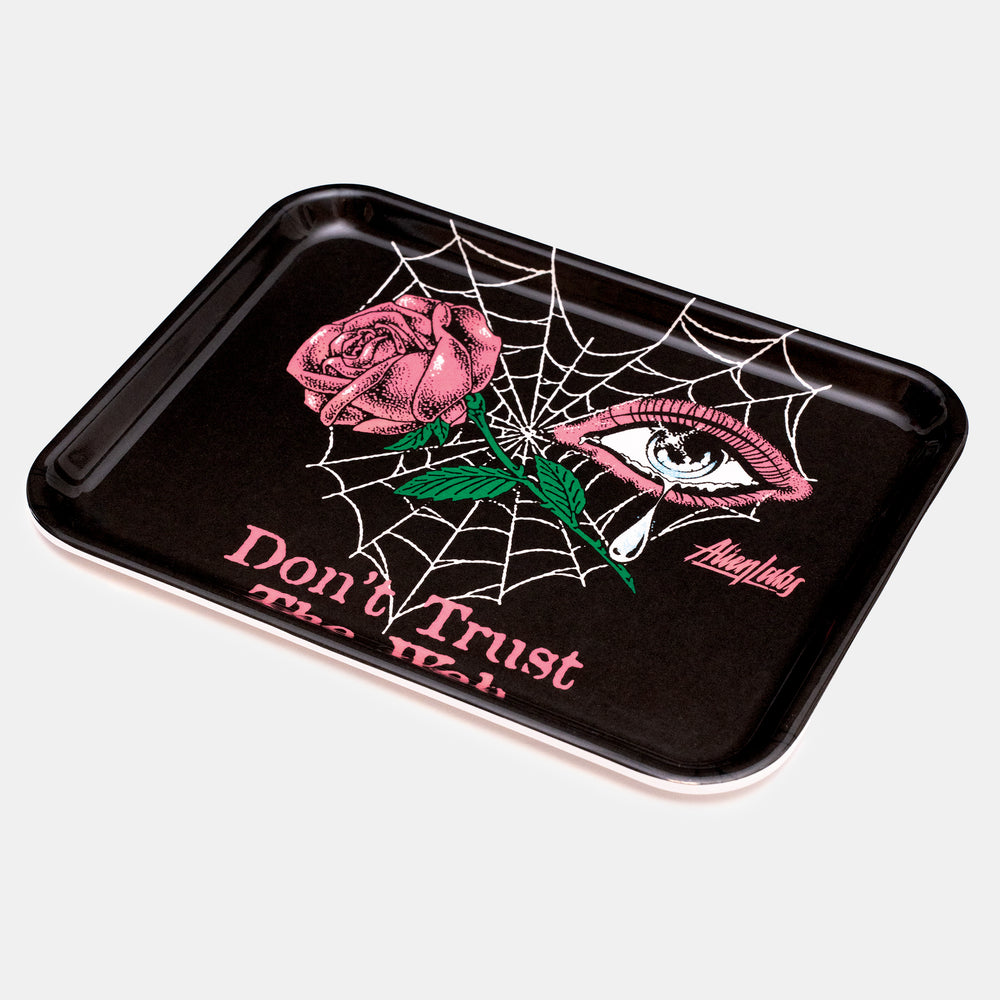 Don't Trust the Web Rolling Tray