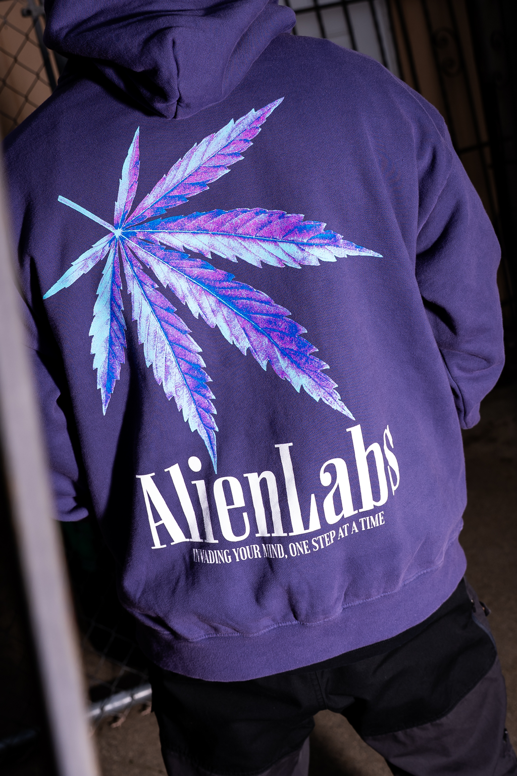 The Chronic 2069 Hoodie (Purple) – AlienLabs