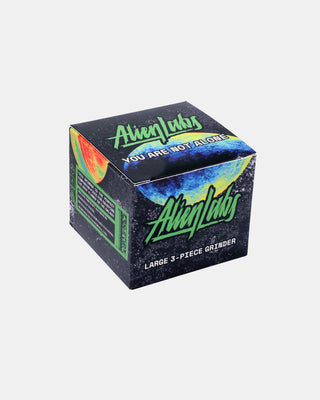 AlienLabs Large 3-piece Grinder (Black)