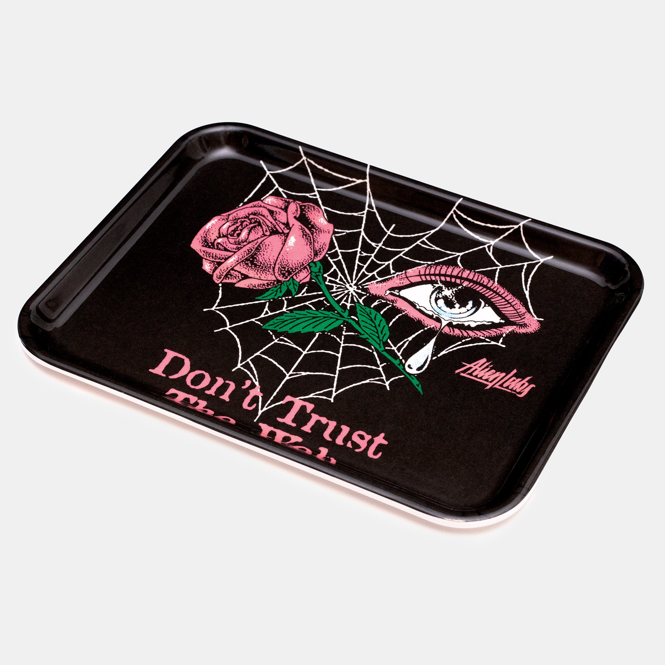 Don't Trust the Web Rolling Tray