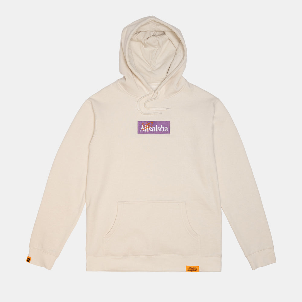 Research Labs Box Logo Hoodie (Off White)