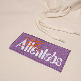 Research Labs Box Logo Hoodie (Off White)