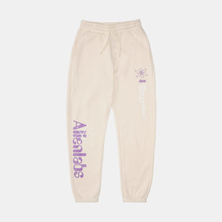 Research Labs Logo Sweatpants (Off White)