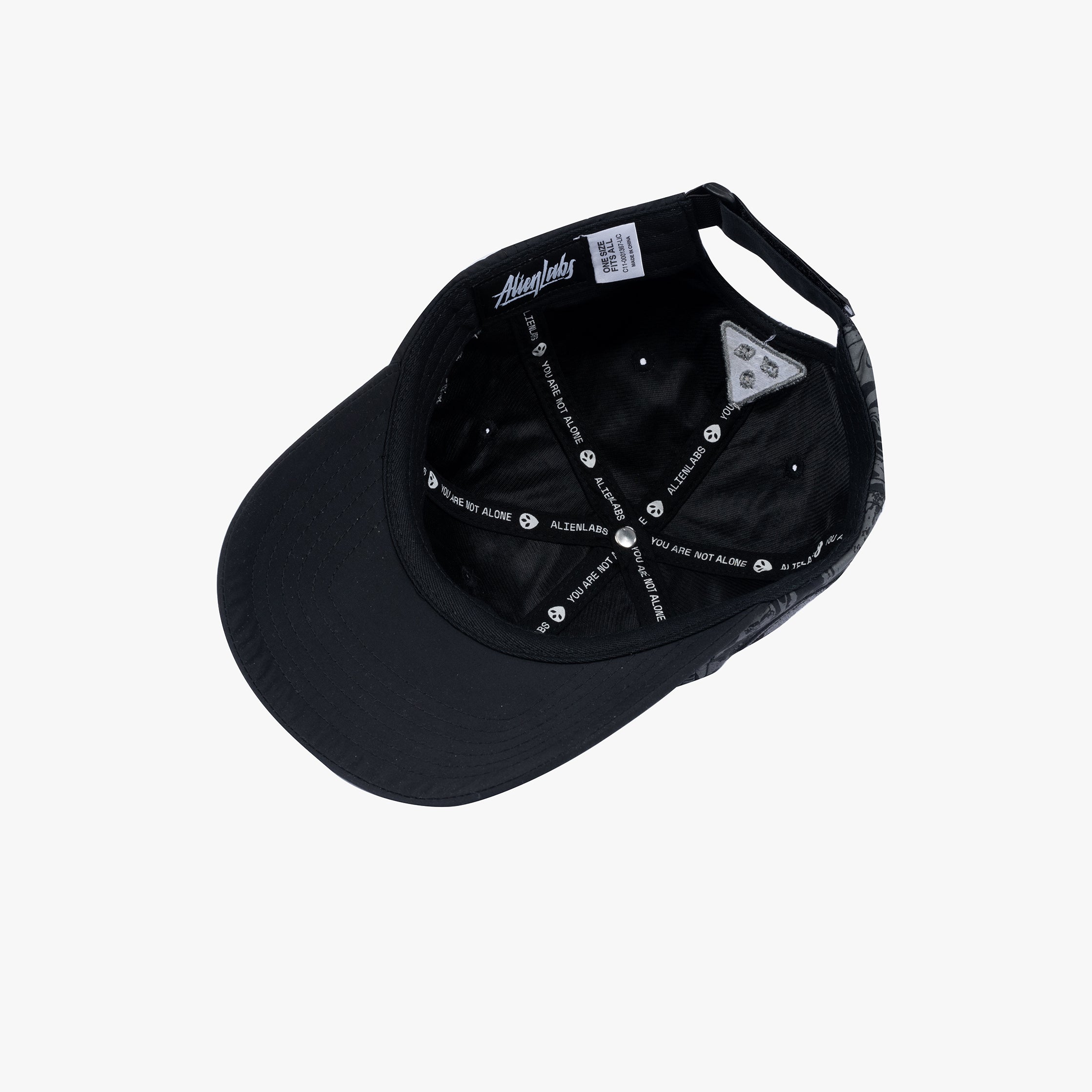 AL Corps Split 6 Panel Hat (Black)