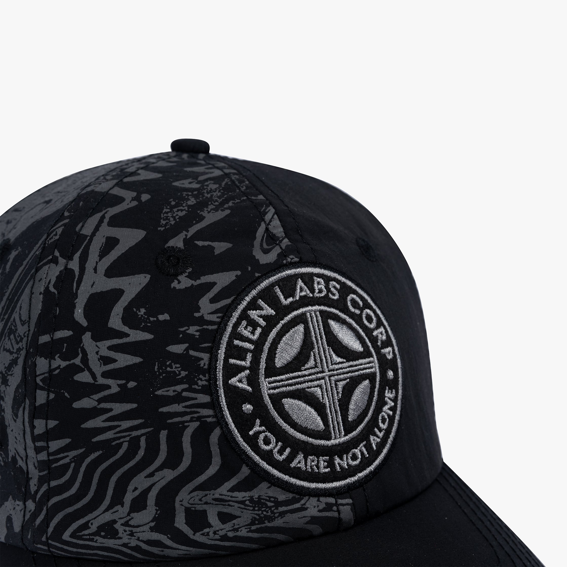 AL Corps Split 6 Panel Hat (Black)