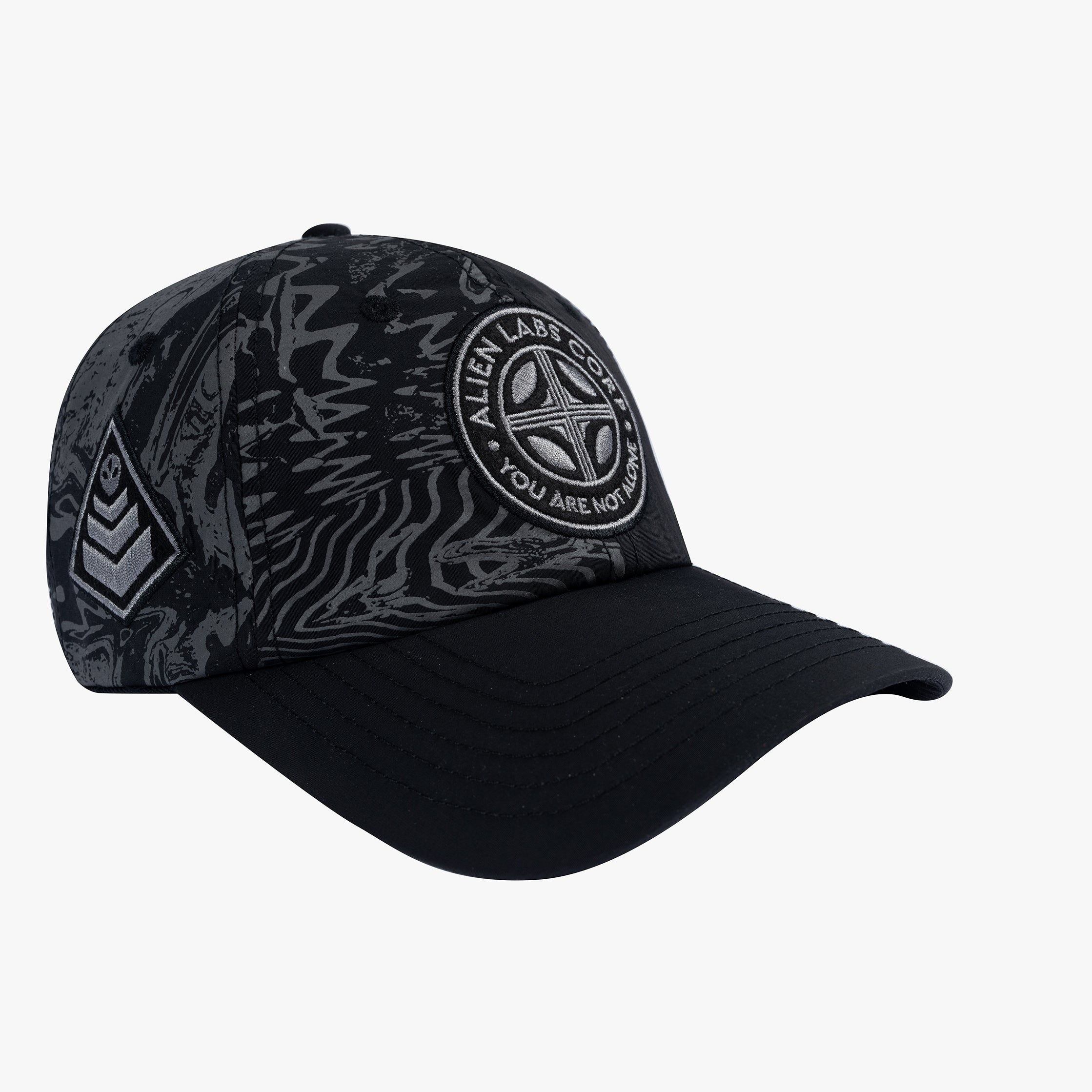 AL Corps Split 6 Panel Hat (Black)