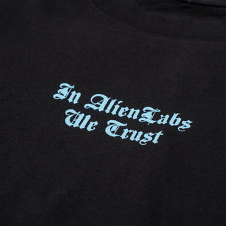 Chrome Praying Hands T-Shirt (Black)