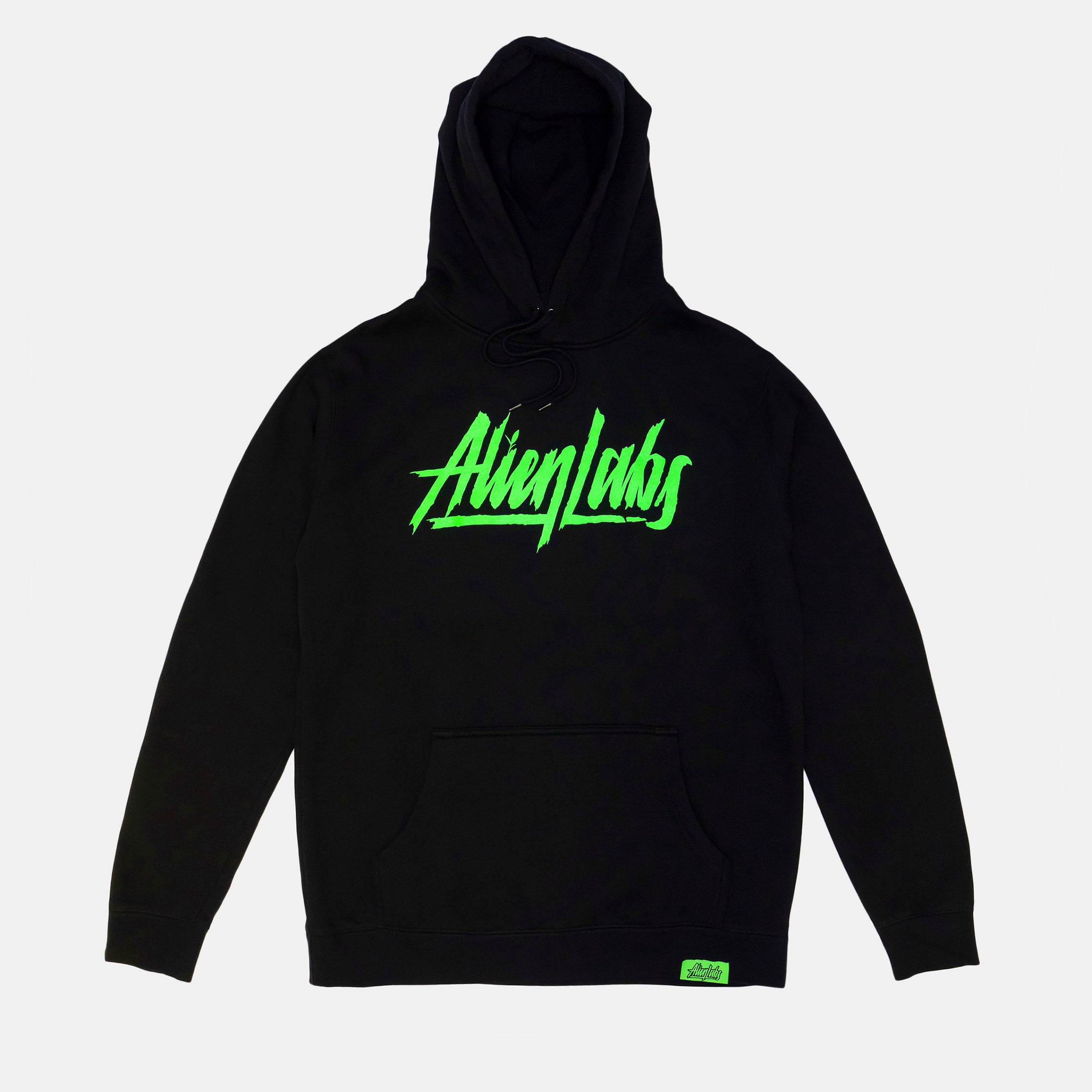 Original Logo Hoodie (Black/Green)