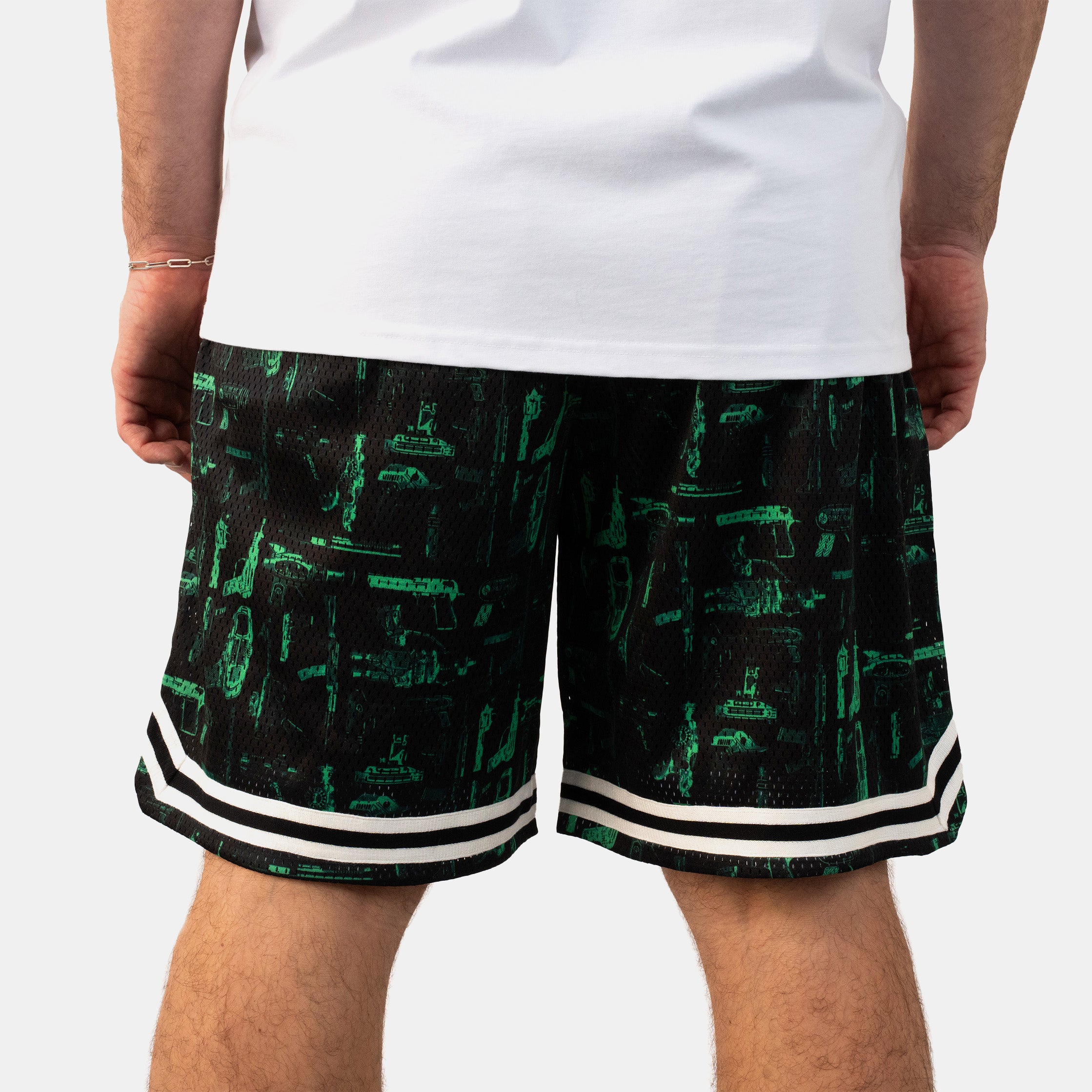 Laser Beams Basketball Shorts