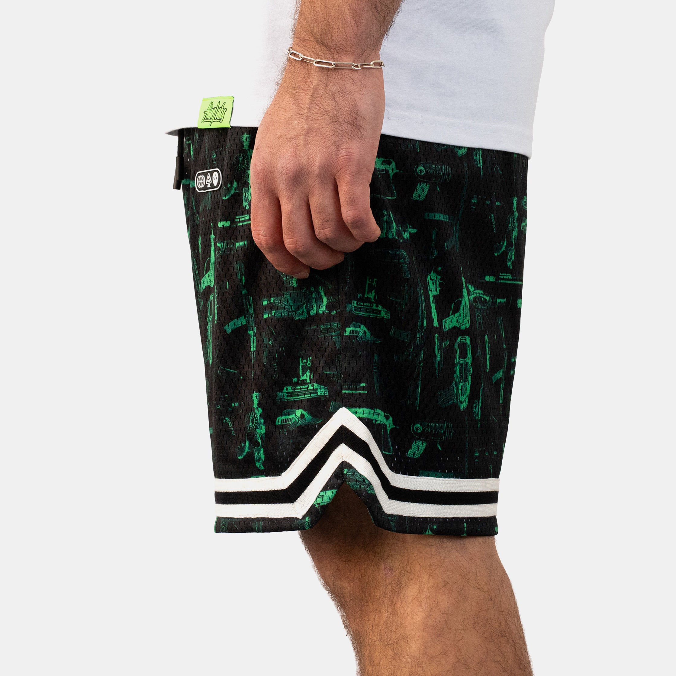 Laser Beams Basketball Shorts