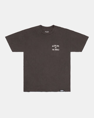 AL vs the World T-Shirt (Faded Black)