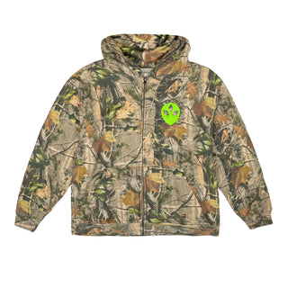 Pheno Hunting Club Zip-Up Hoodie (Tree Camo)