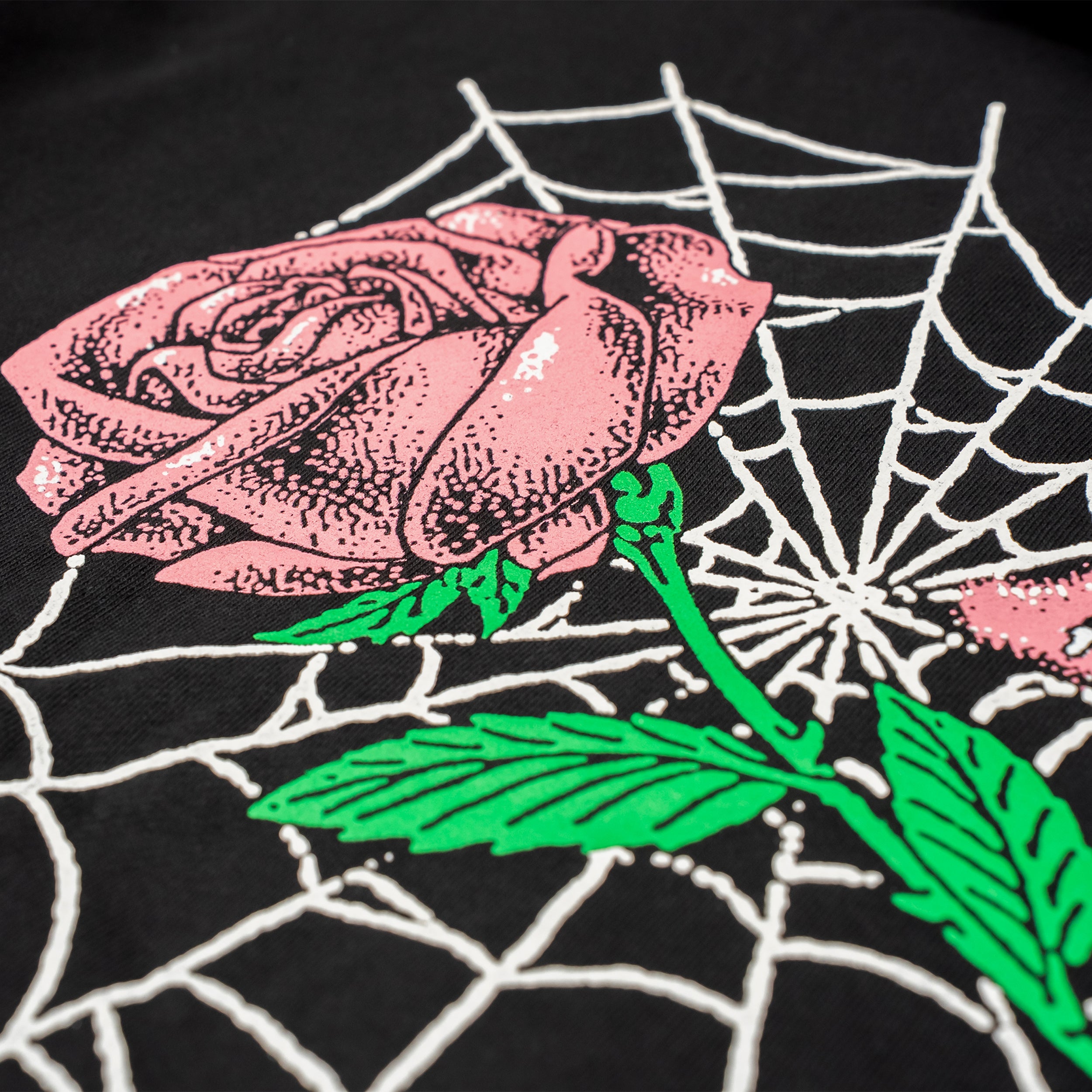 Don't Trust the Web Zip-Up Hoodie (Black)