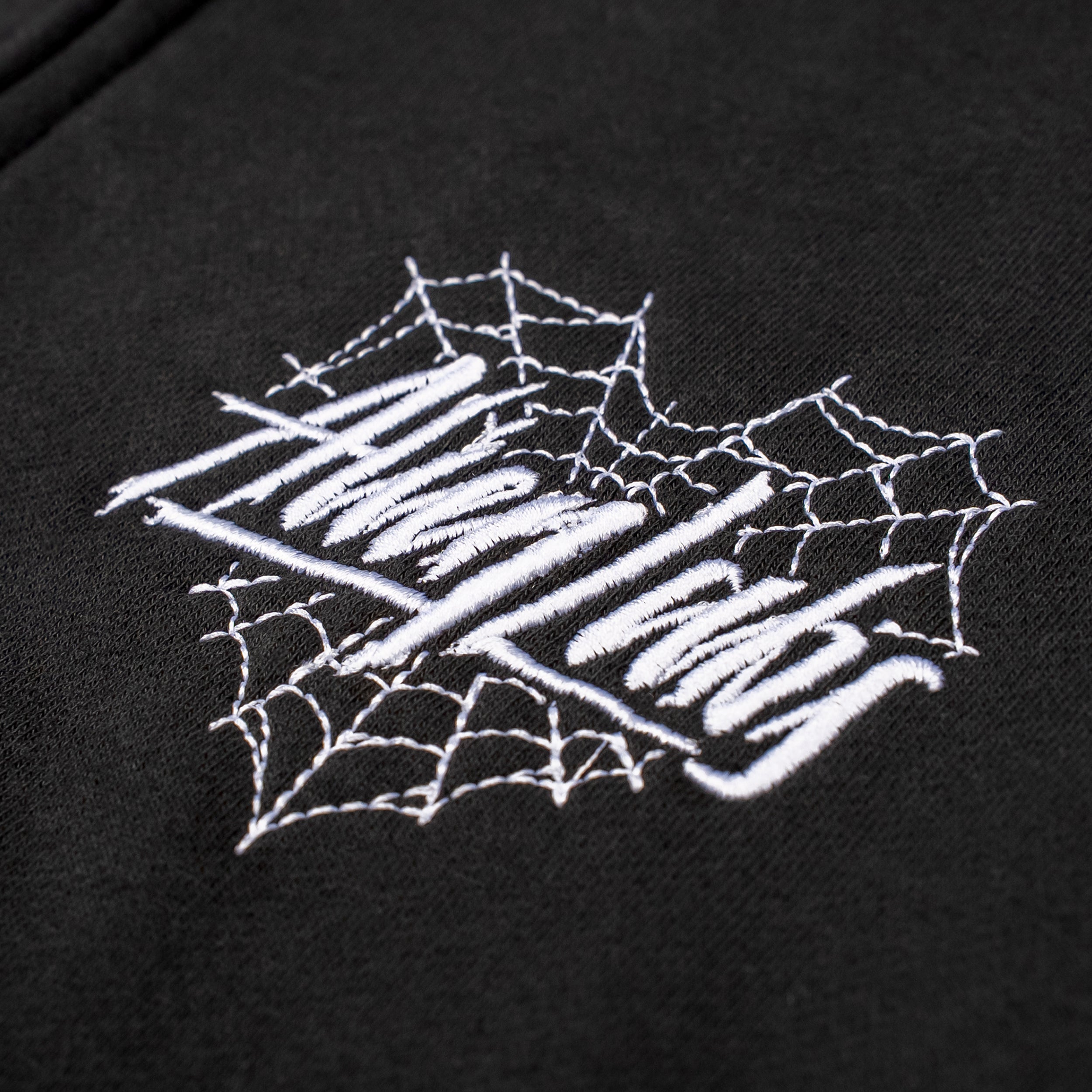 Don't Trust the Web Zip-Up Hoodie (Black)