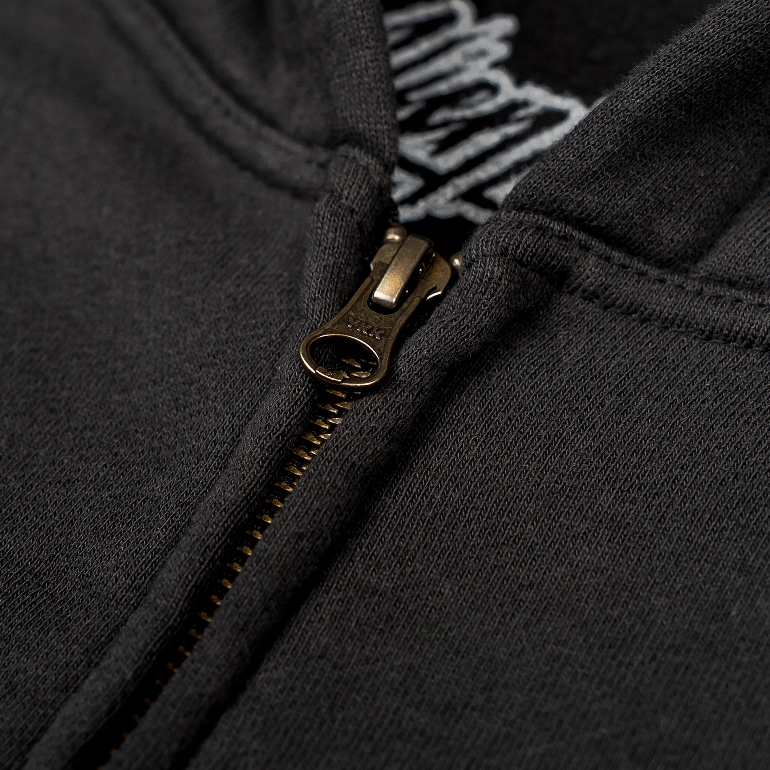 Don't Trust the Web Zip-Up Hoodie (Black)