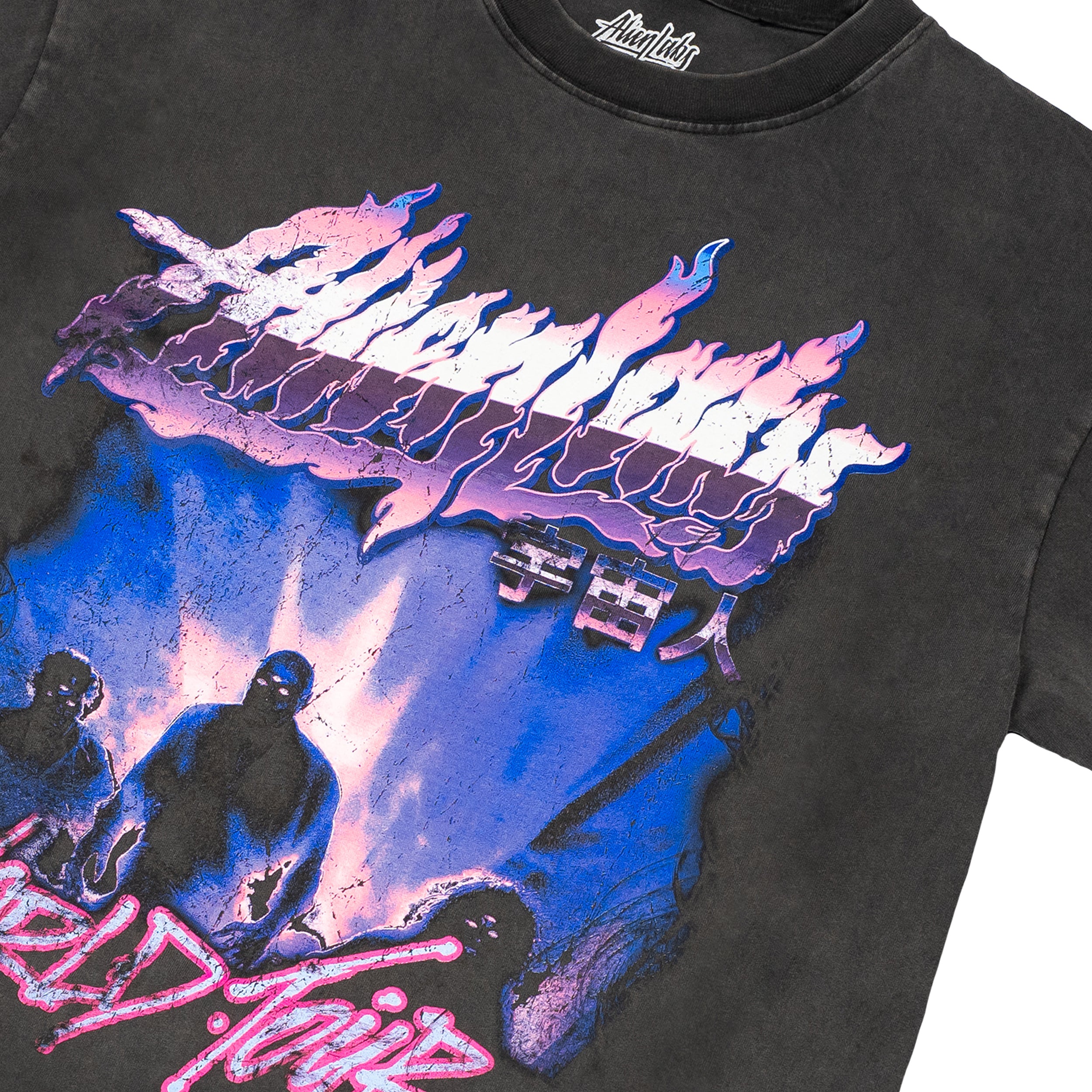 AlienLabs World Tour T-Shirt (Vintage Black)