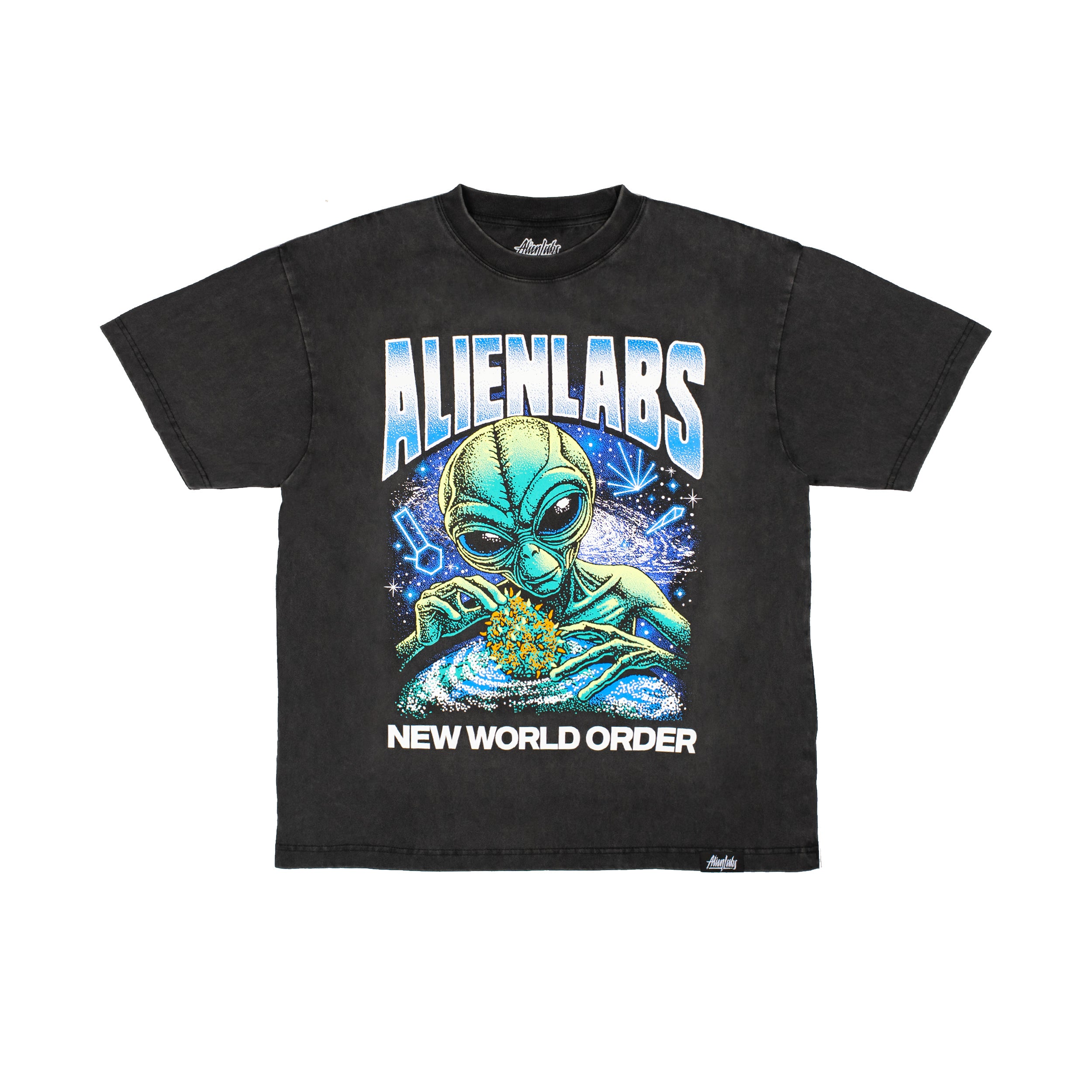 New World Order T-Shirt (Vintage Black)