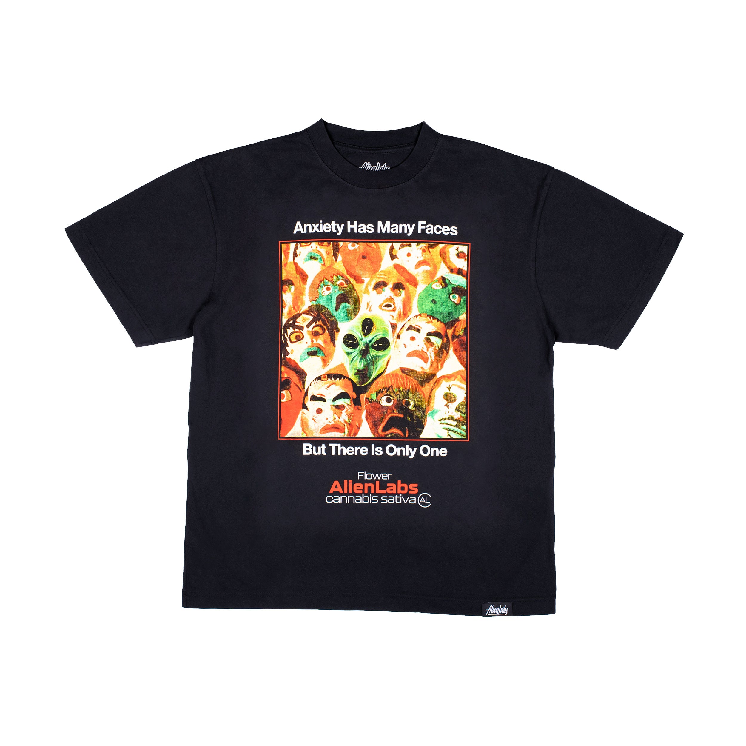 Faces of Anxiety T-Shirt (Black)