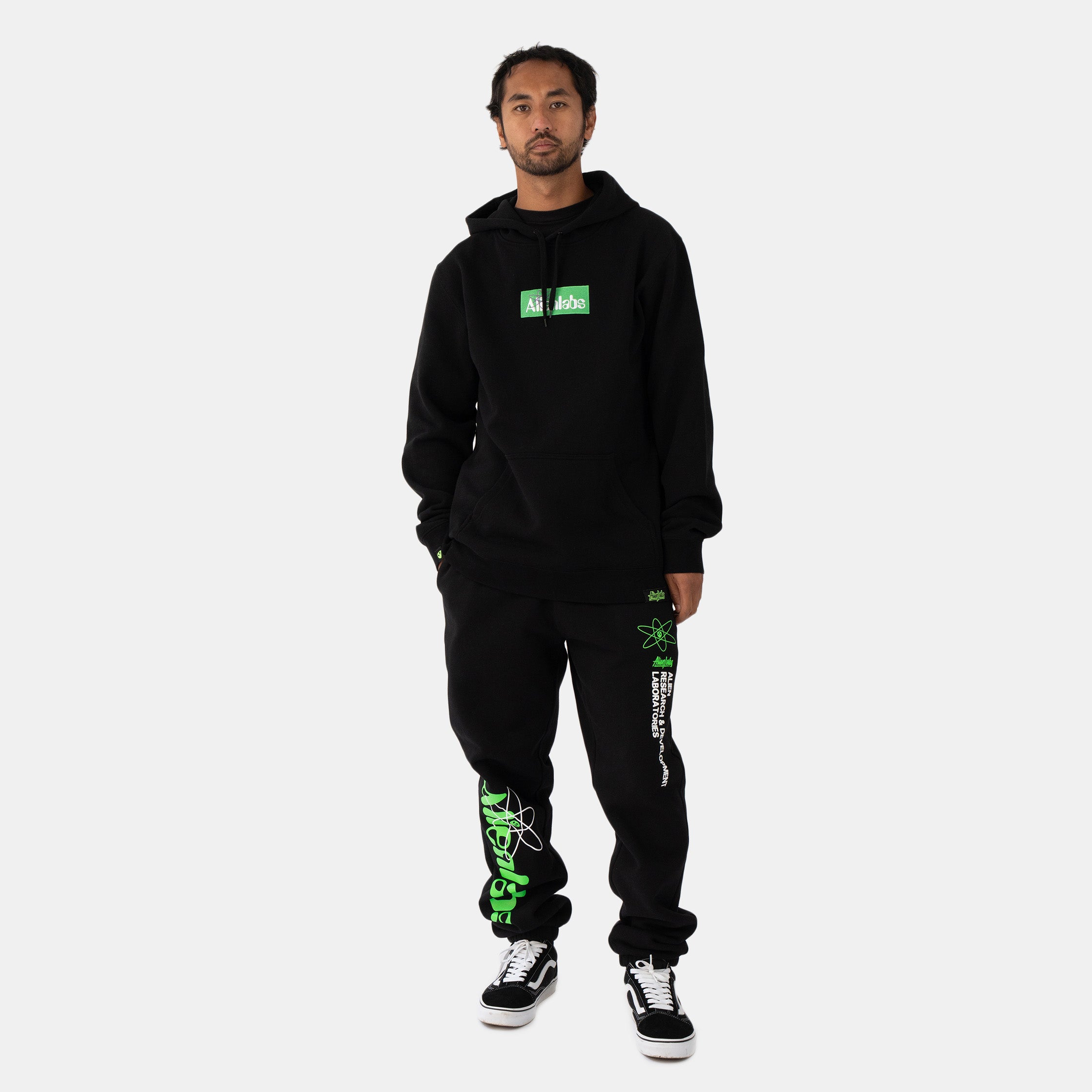 Research Labs Logo Sweatpants (Black)