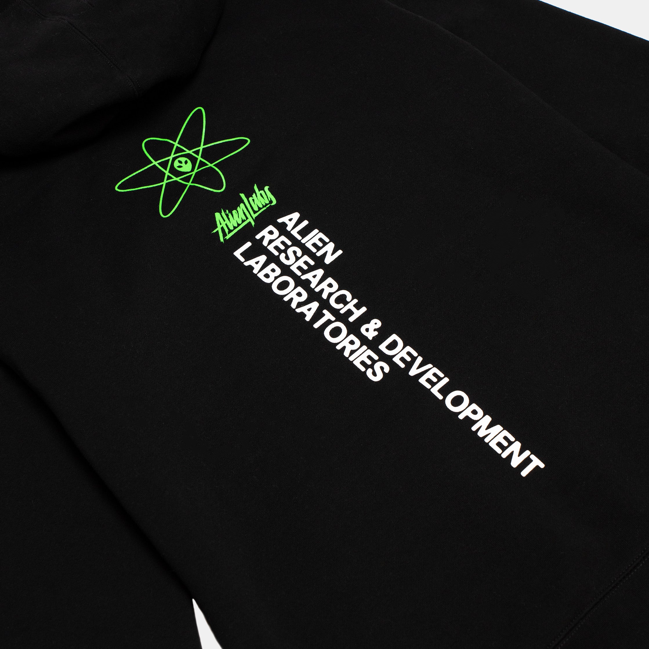 Research Labs Box Logo Hoodie (Black)