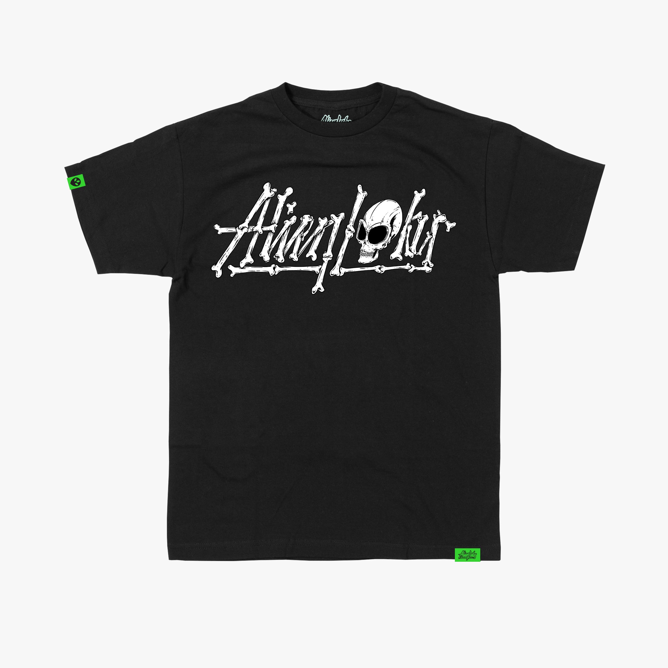 Skeleton Logo T-Shirt (Black)