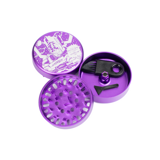 Galactic Roller Large 3-piece Grinder (Purple)