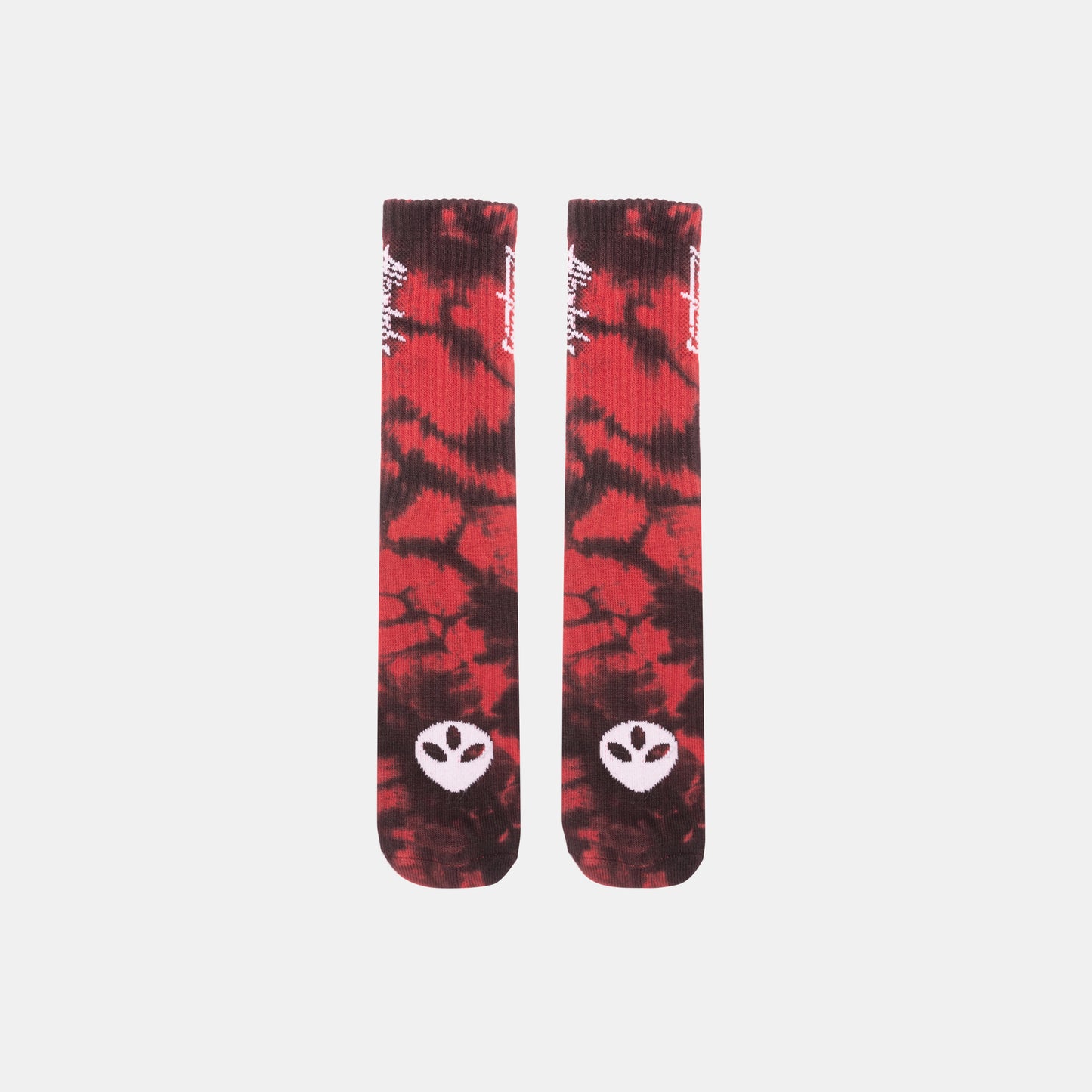 
                  
                    Logo Tie Dye Socks (Red/Black)
                  
                