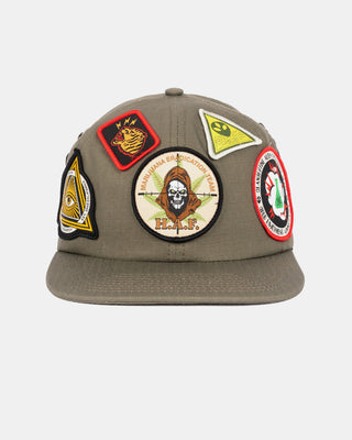 Patchwork Ripstop 6 Panel Snapback Hat