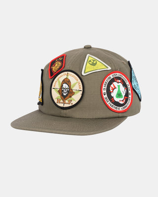 Patchwork Ripstop 6 Panel Snapback Hat