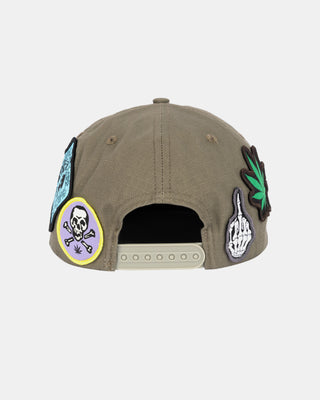 Patchwork Ripstop 6 Panel Snapback Hat