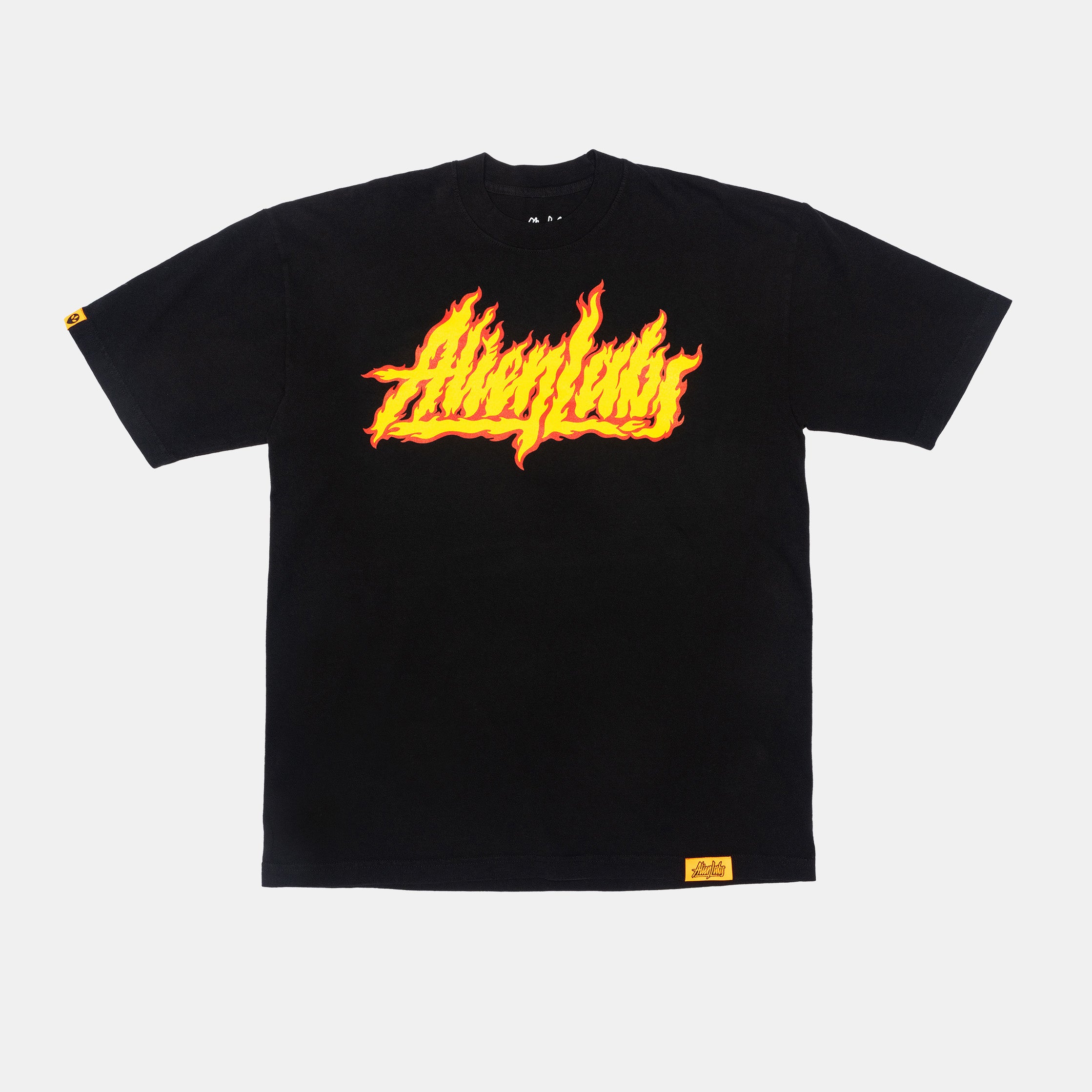 AlienLabs Fire Logo T-Shirt (Black)