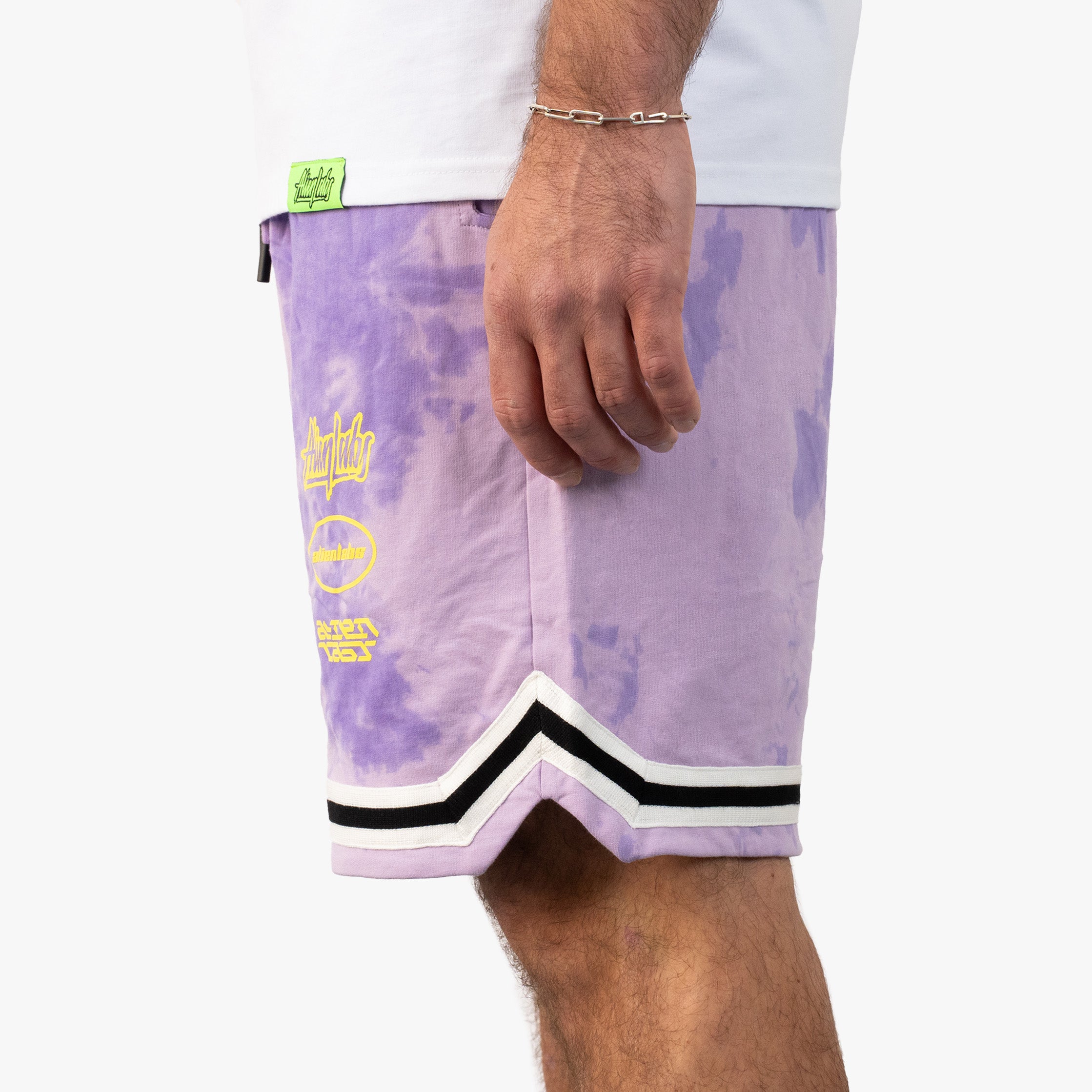 AL Corps Tie Dye Shorts (Purple)