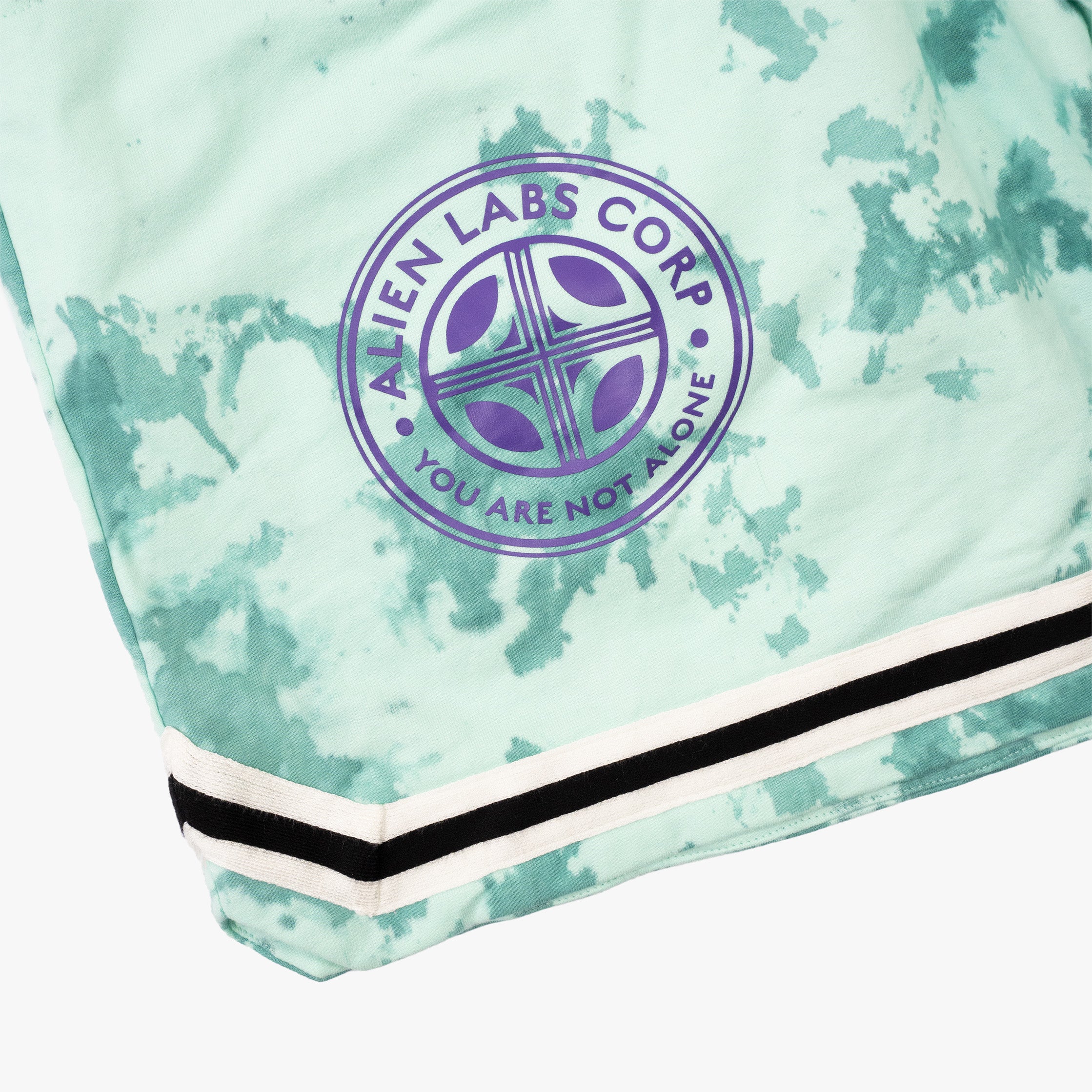 AL Corps Tie Dye Shorts (Green)