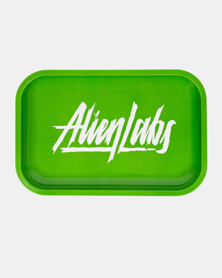 AlienLabs Logo Metal Rolling Tray (Green)