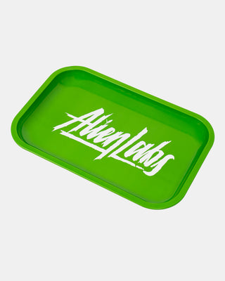 AlienLabs Logo Metal Rolling Tray (Green)