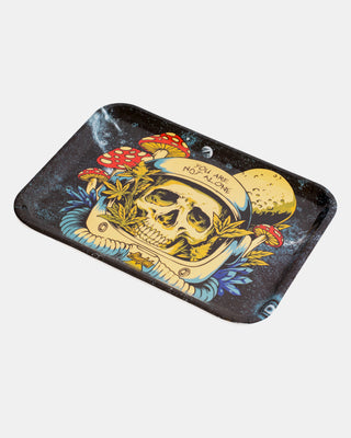 Rest in Space Rolling Tray