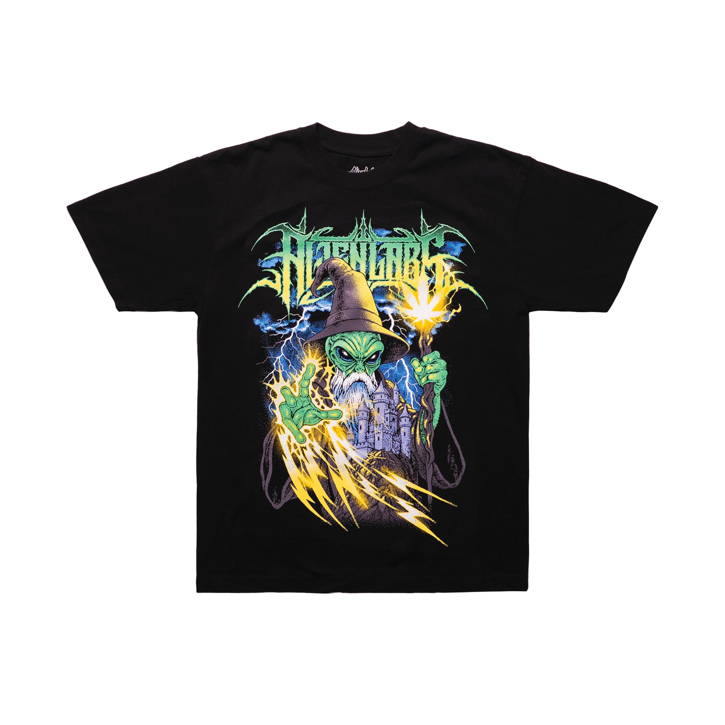 Alien Wizard T-Shirt (Black)
