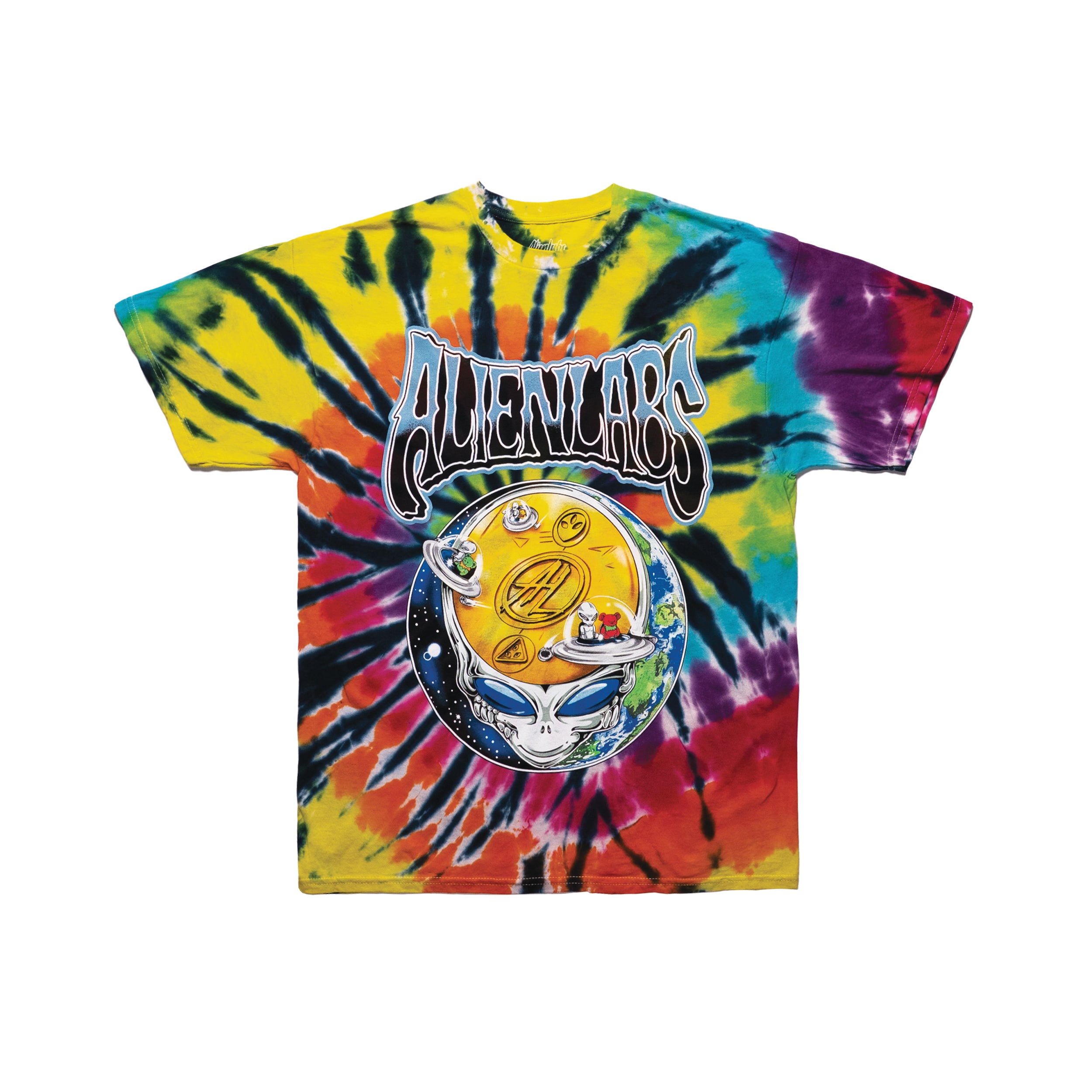 Steal your Space Tie Dye T-Shirt (Multi)