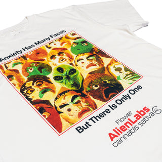 Faces of Anxiety T-Shirt (White)