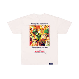 Faces of Anxiety T-Shirt (White)