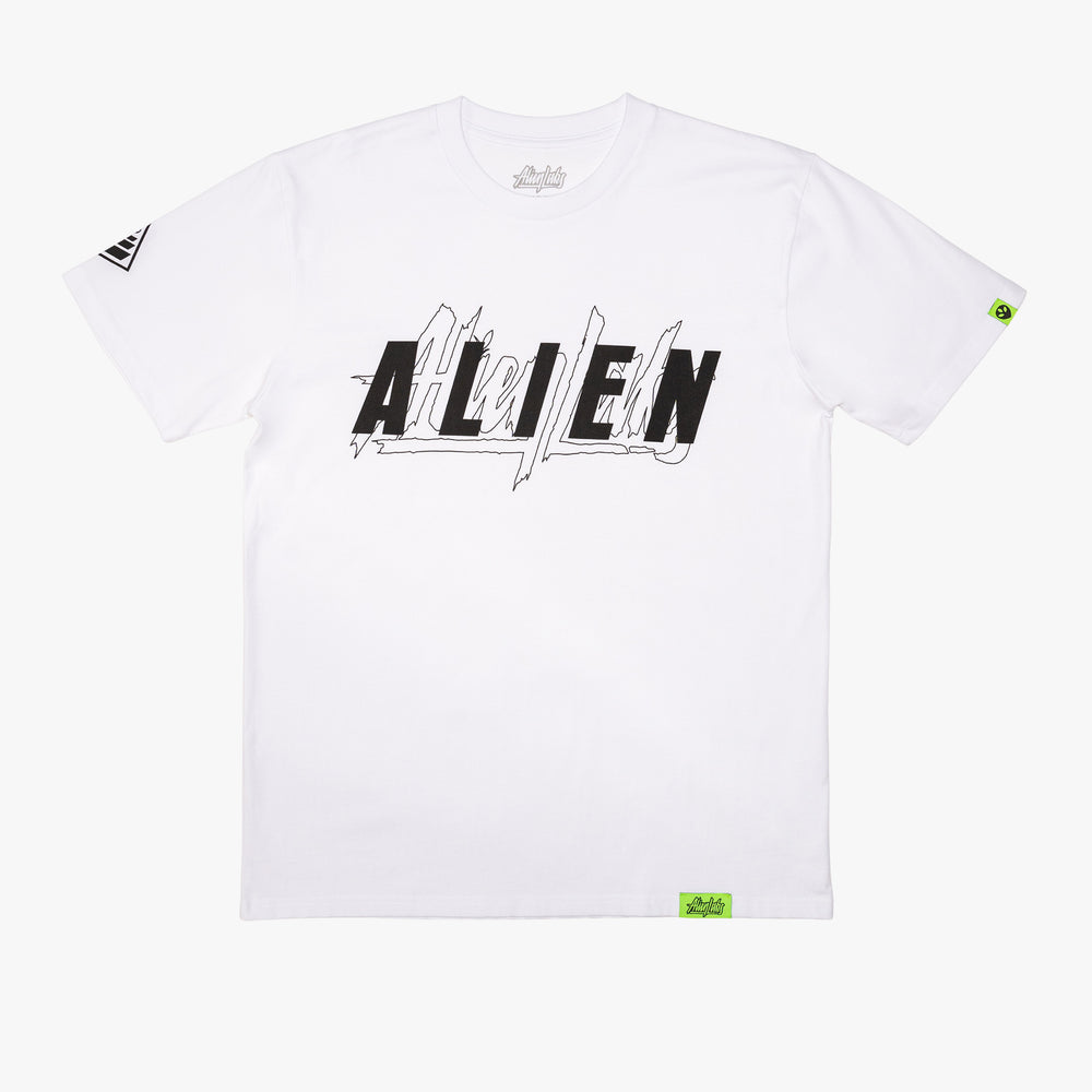 Mixed Alien T-Shirt (White)