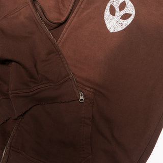 Chronic 2069 Zip-Up Hoodie (Brown Potassium)