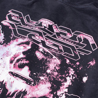 Cosmic Illusion Zip-Up Hoodie (Vintage Black)