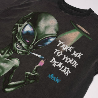 Take Me To Your Dealer T-Shirt (Vintage Black)