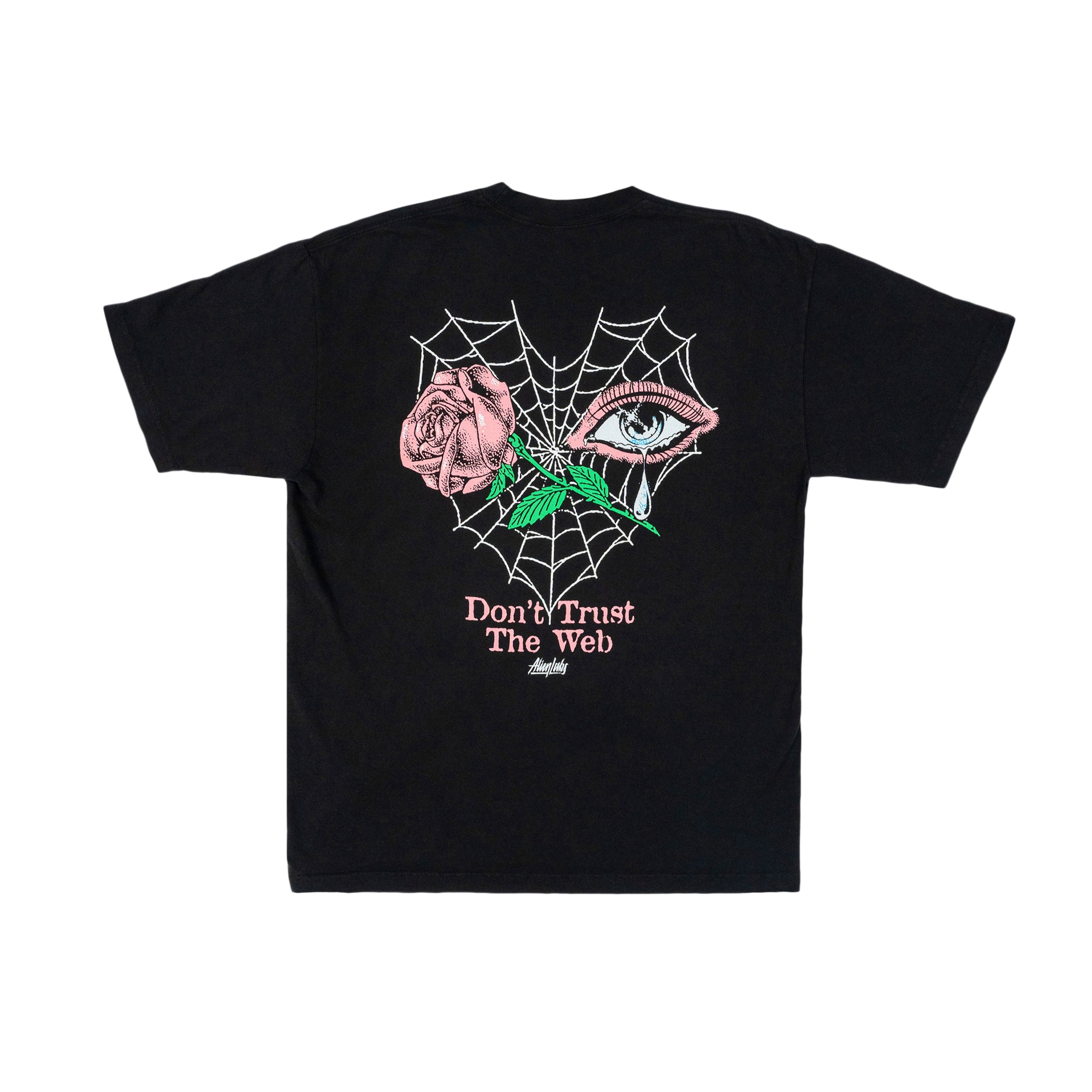 Don't Trust the Web T-Shirt (Black)