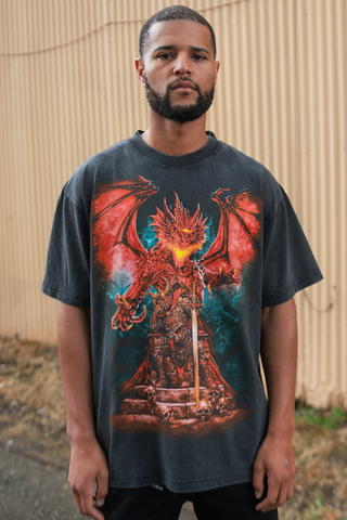 Dragon King T-Shirt (Vintage Black)