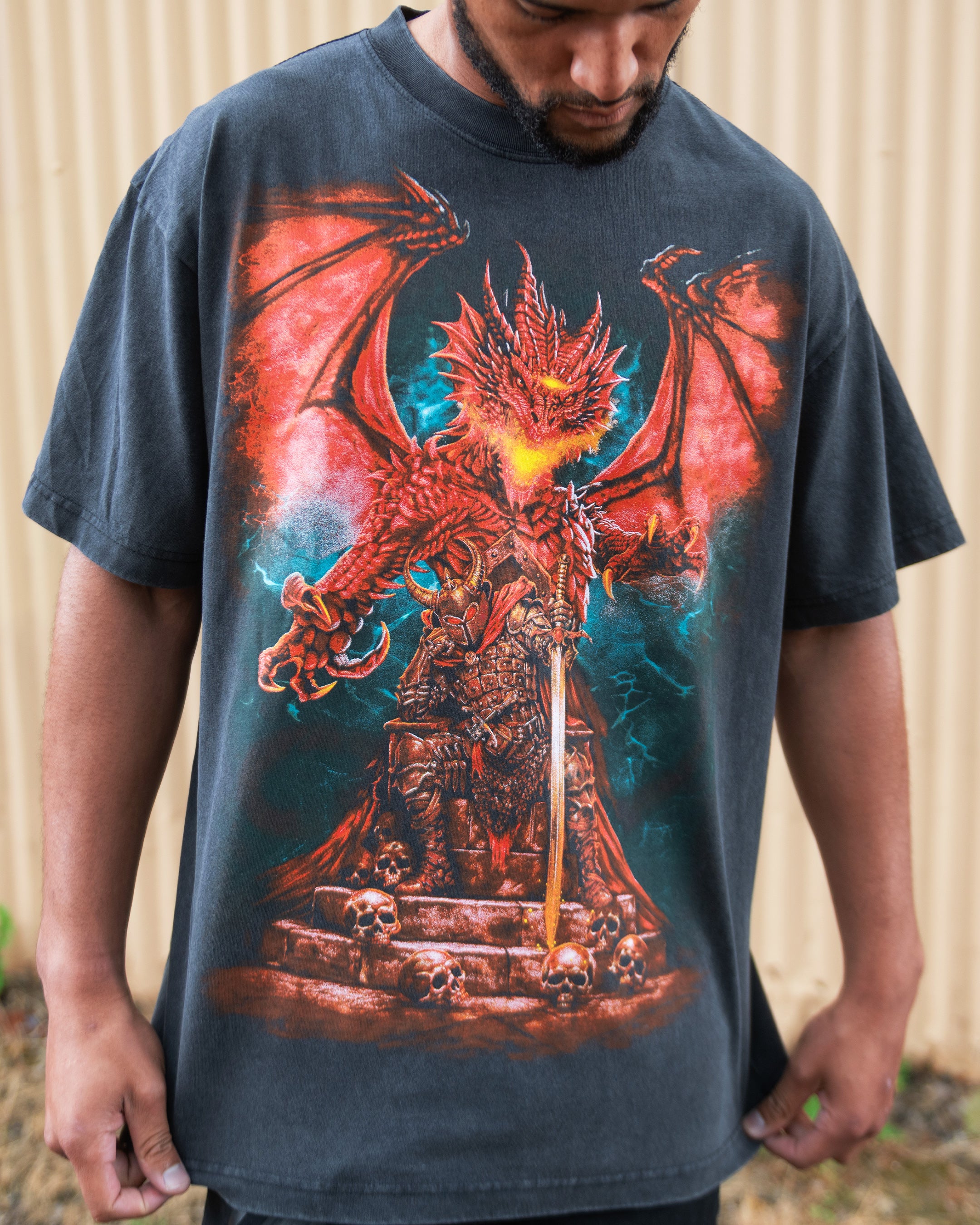 Dragon King T-Shirt (Vintage Black)