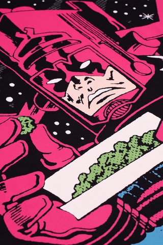 Galactic Roller T-Shirt - Cosmic Edition (Black)