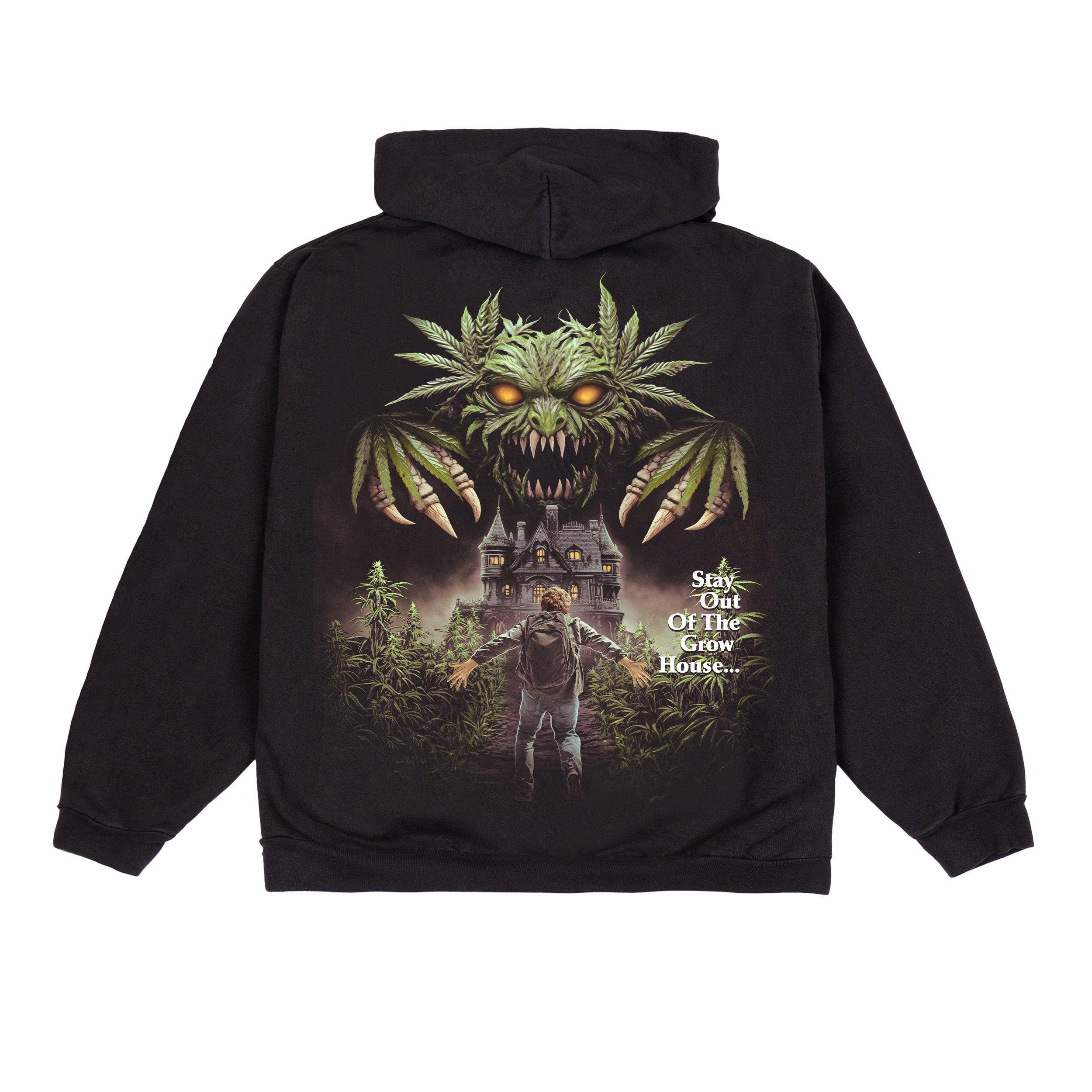 Grow House Hoodie (Black)